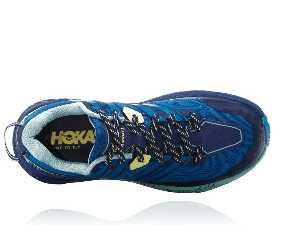 Tenis Hoka One One Trail Mujer Azules - Speedgoat 3 - ZEJO59427